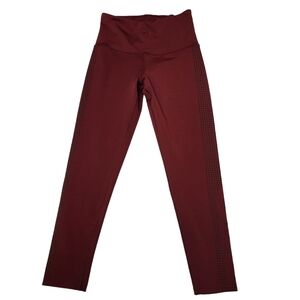 TKO Purple with Black Dots Workout Leggings Size M